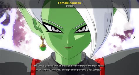 female zamasu|【DBXV2 MOD】 FEMALE ZAMASU STORY MODE .